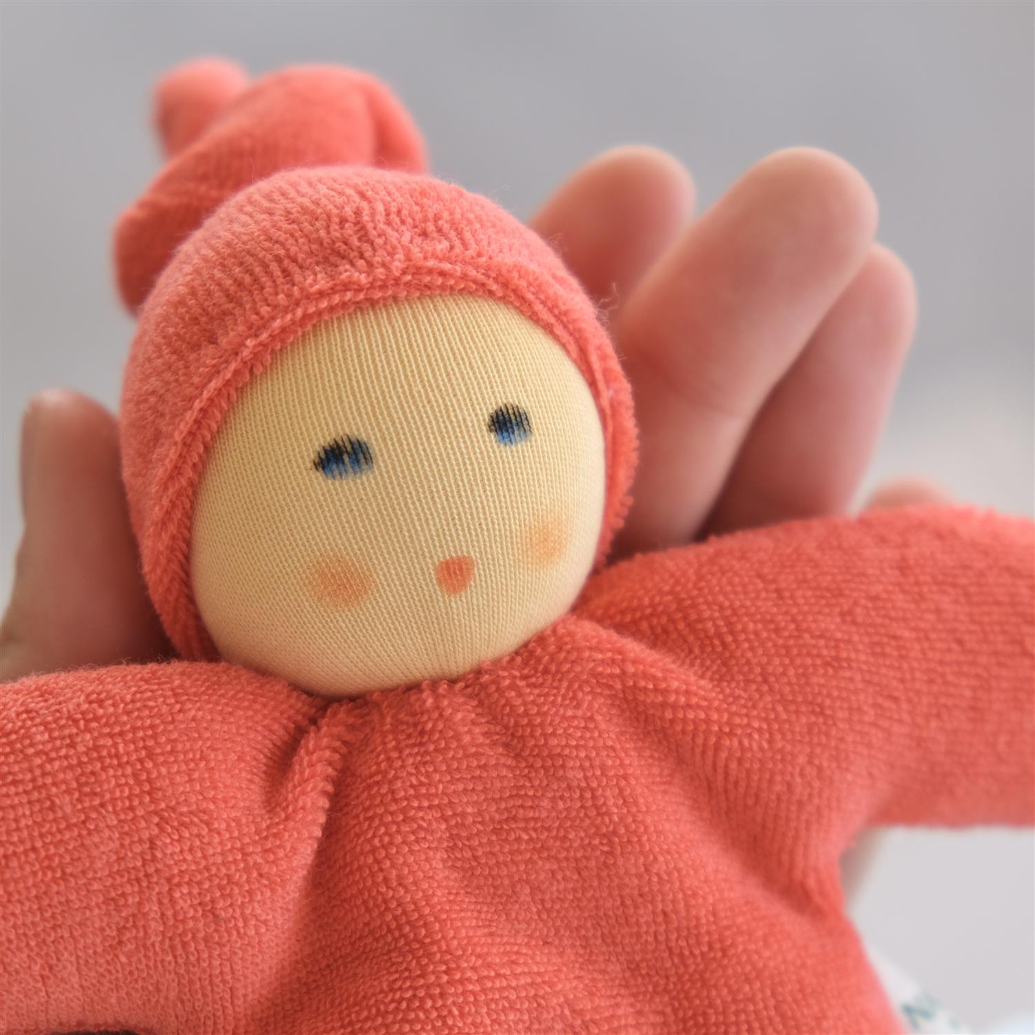 Pimpel oransje - beige - 17cm