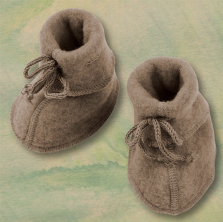 Fleece booties - 3-9 mnd