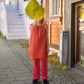Elmo-kjole i bomull – justerbar snor