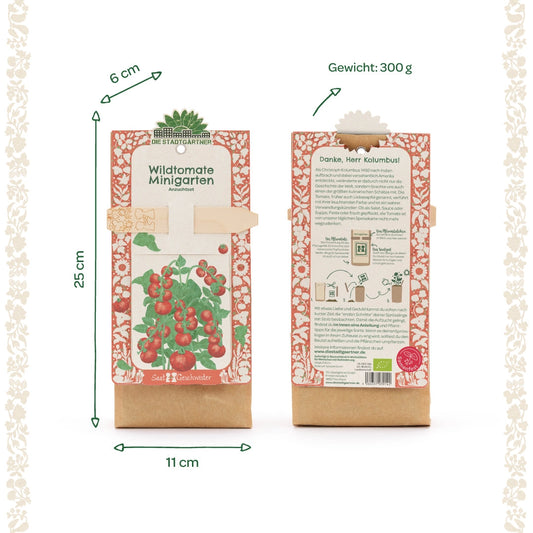 Alt-i-ett dyrkingssett - økologisk villtomat