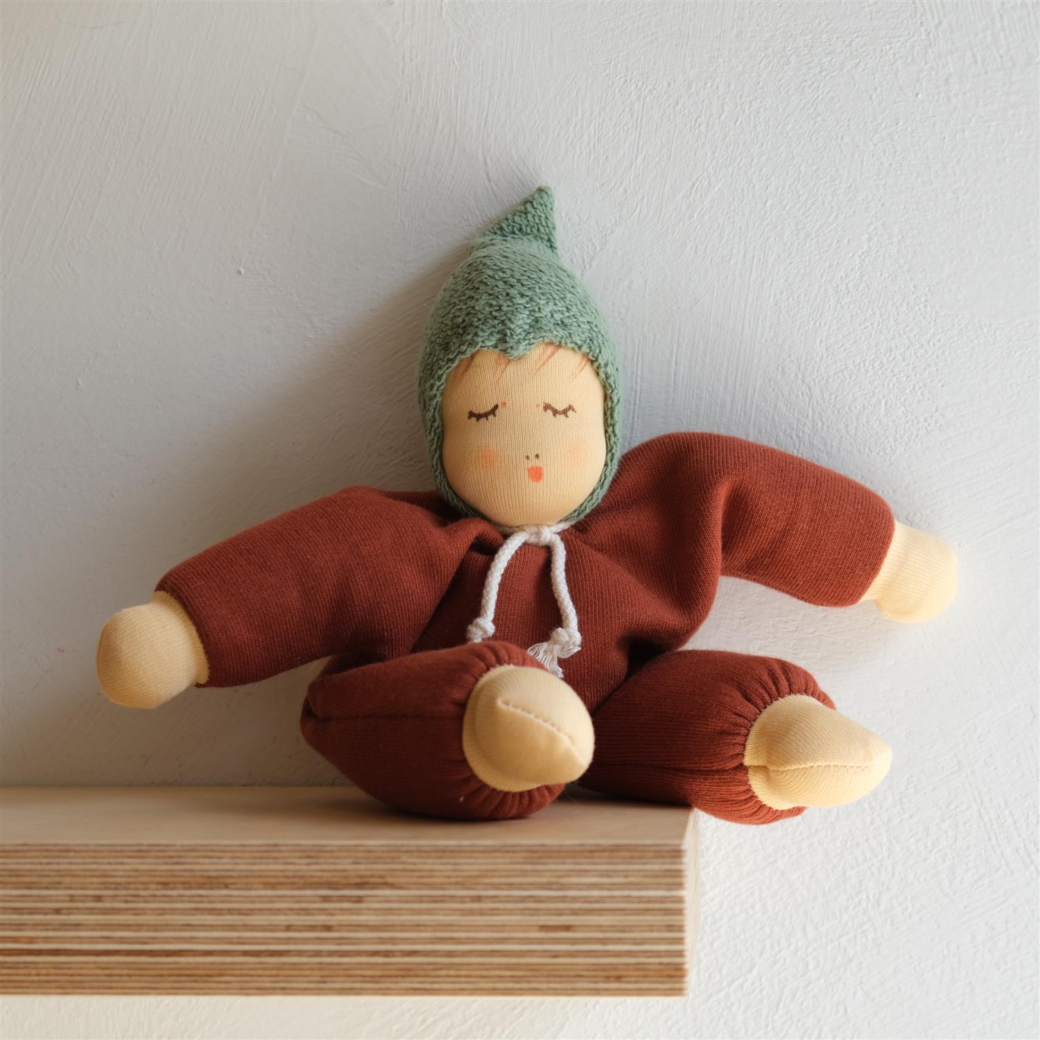 Valnøtt baby - beige - 22cm
