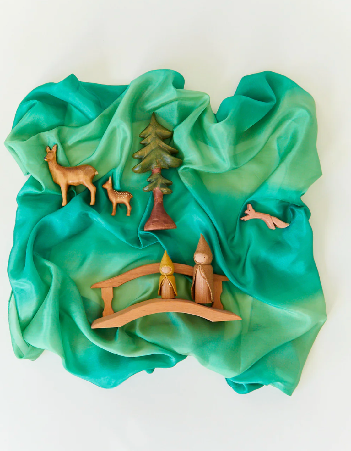 Medium lekesilke - earth - 88cm