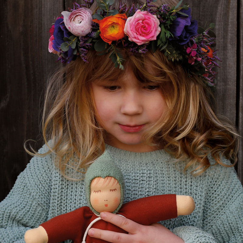 Valnøtt baby - beige - 22cm