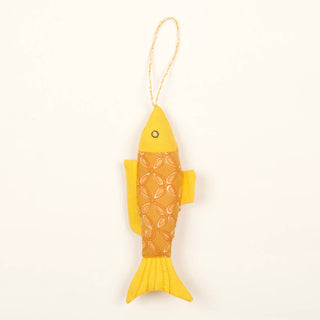 Guppy - håndlaget fisk julepynt