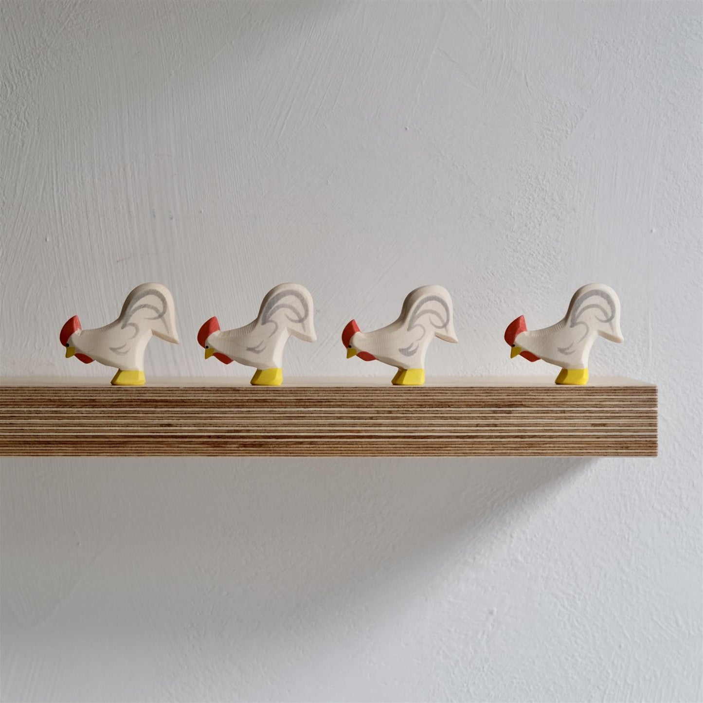 Rooster white - trefigur