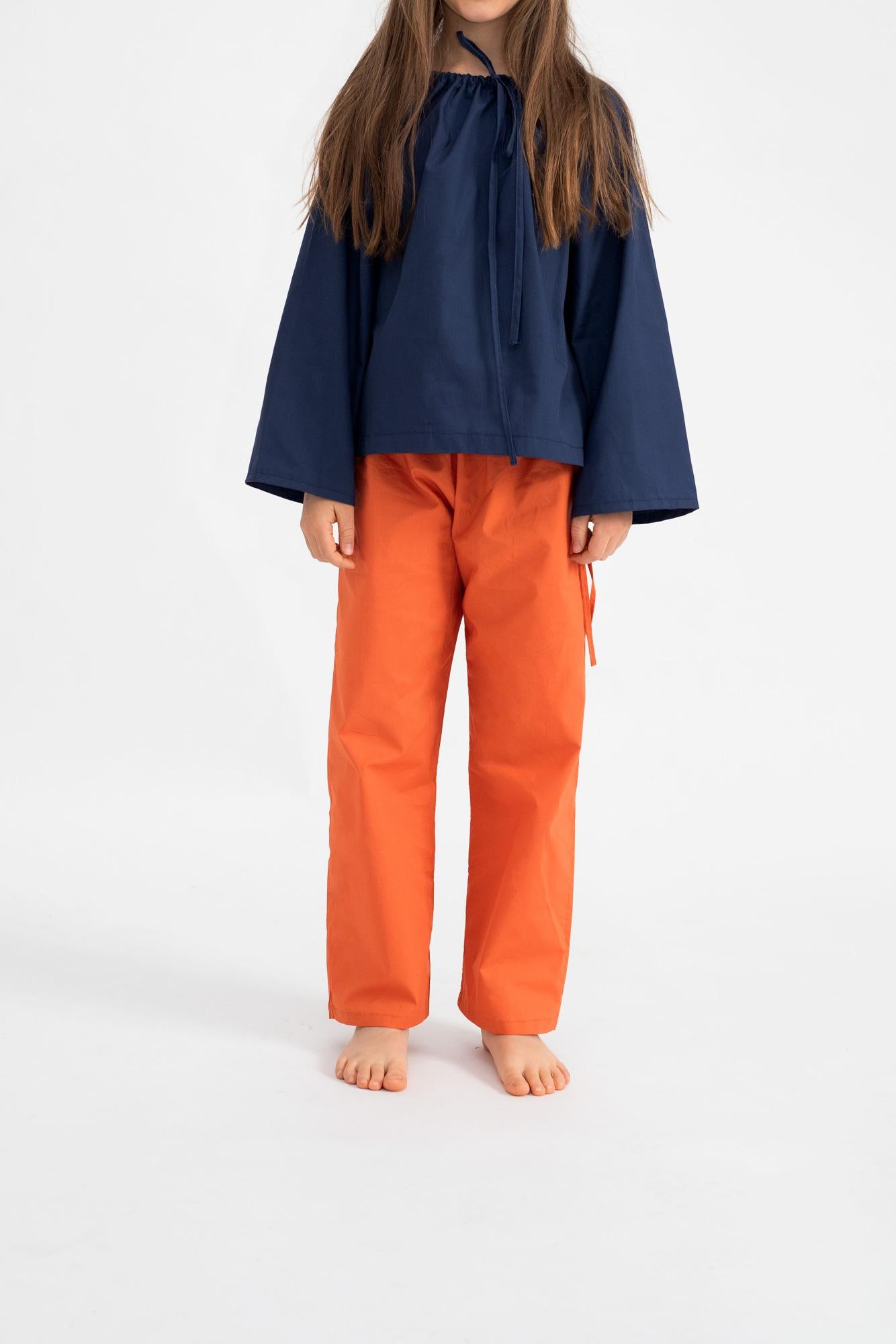 Luca Bukser i bomull – justerbar snor