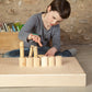 Natural Cups with Lid - krukker med lokk i natur