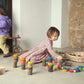 Nins® Carla - trefigurer, ringer og mynter i regnbuefarger