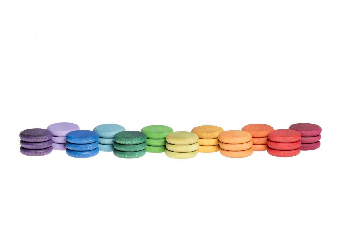 Coins -  36 til 72 mynter i 12 farger