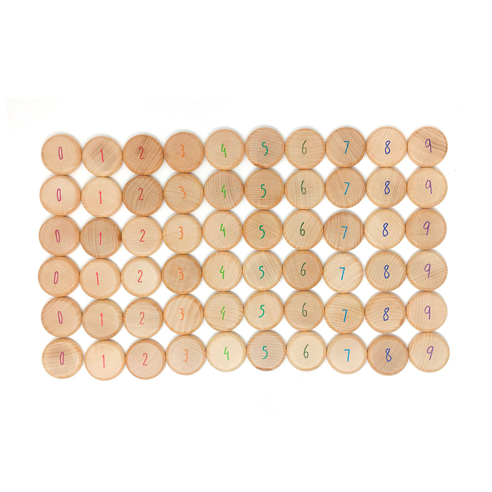 Coins to Count - 60 talkmynter i tre