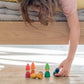 Rainbow Tomtens - 6 regnbuefargede nisser