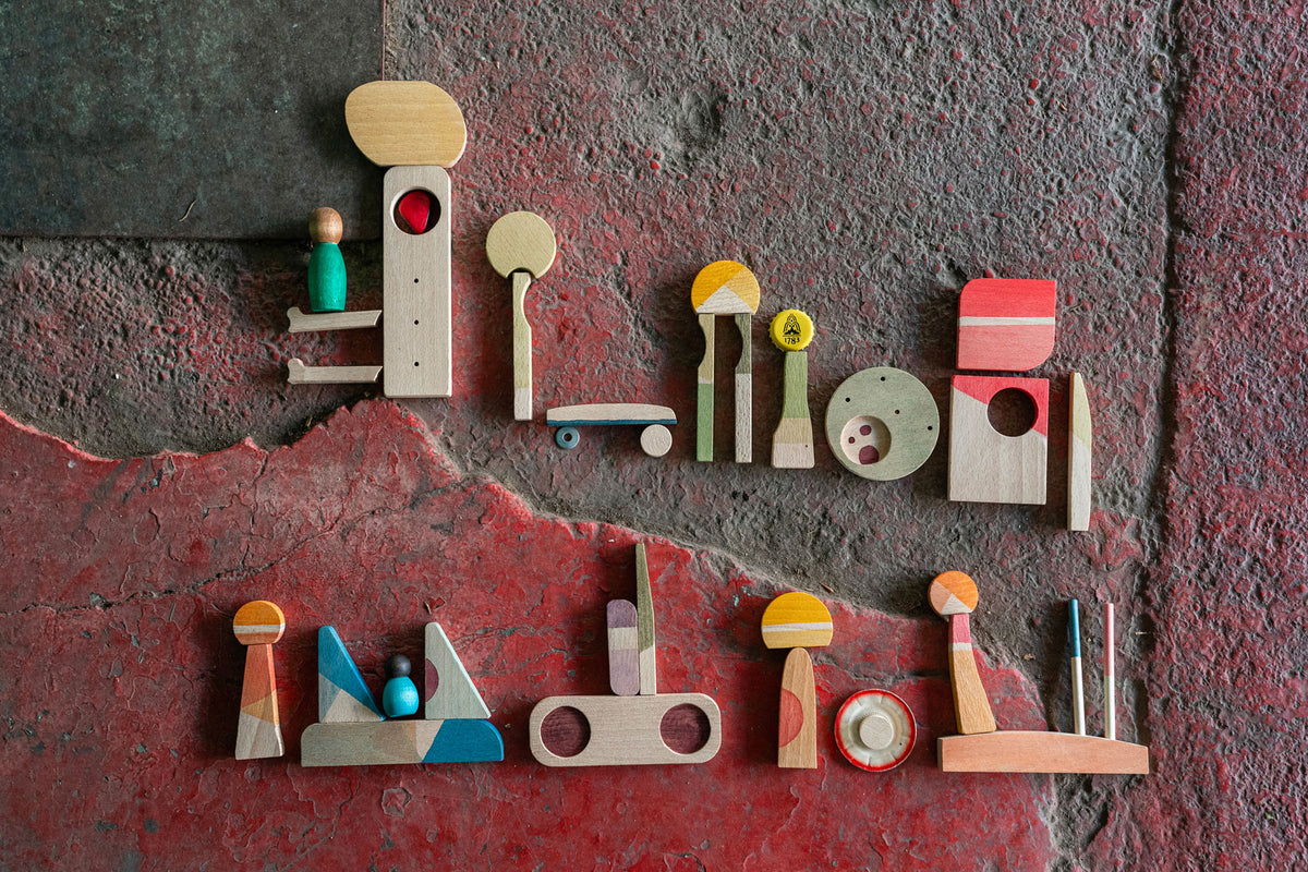 Happy place - byggesett for miniatyrbyer