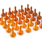 Pumpkin mandala - gresskarfigurer til mønsterbygging