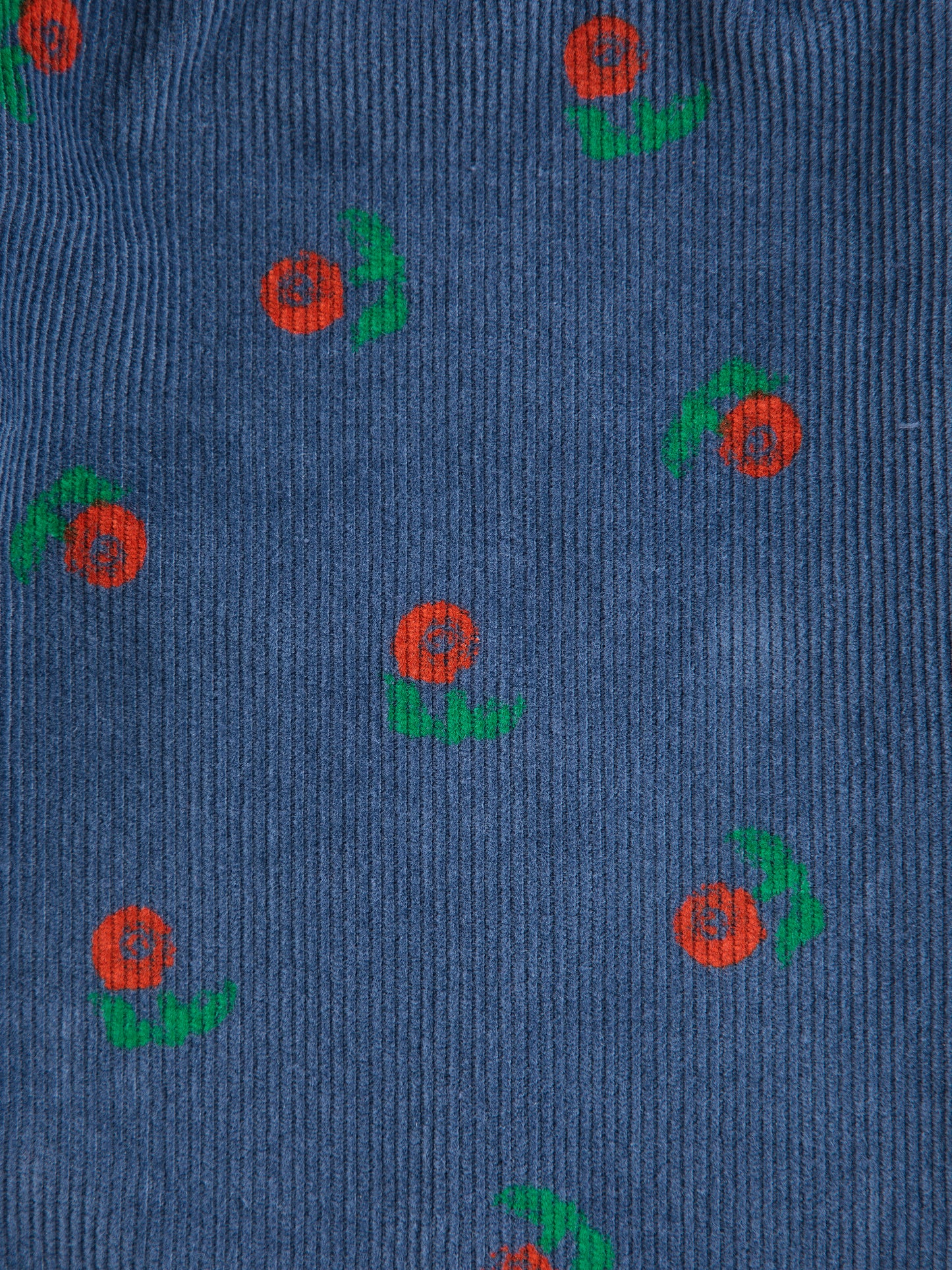 Stamp Bloom all over corduroy pants