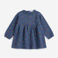 Stamp Bloom all over fleece dress