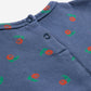 Stamp Bloom all over fleece dress