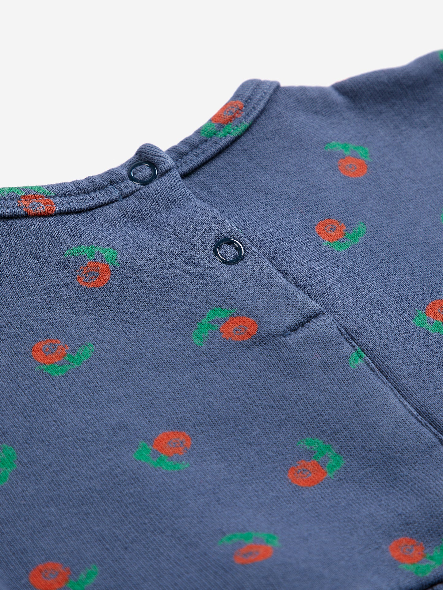 Stamp Bloom all over fleece dress