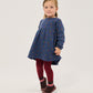 Stamp Bloom all over fleece dress