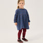 Stamp Bloom all over fleece dress