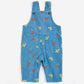 Mush Monster Duo all over corduroy overall