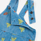 Mush Monster Duo all over corduroy overall