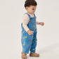 Mush Monster Duo all over corduroy overall