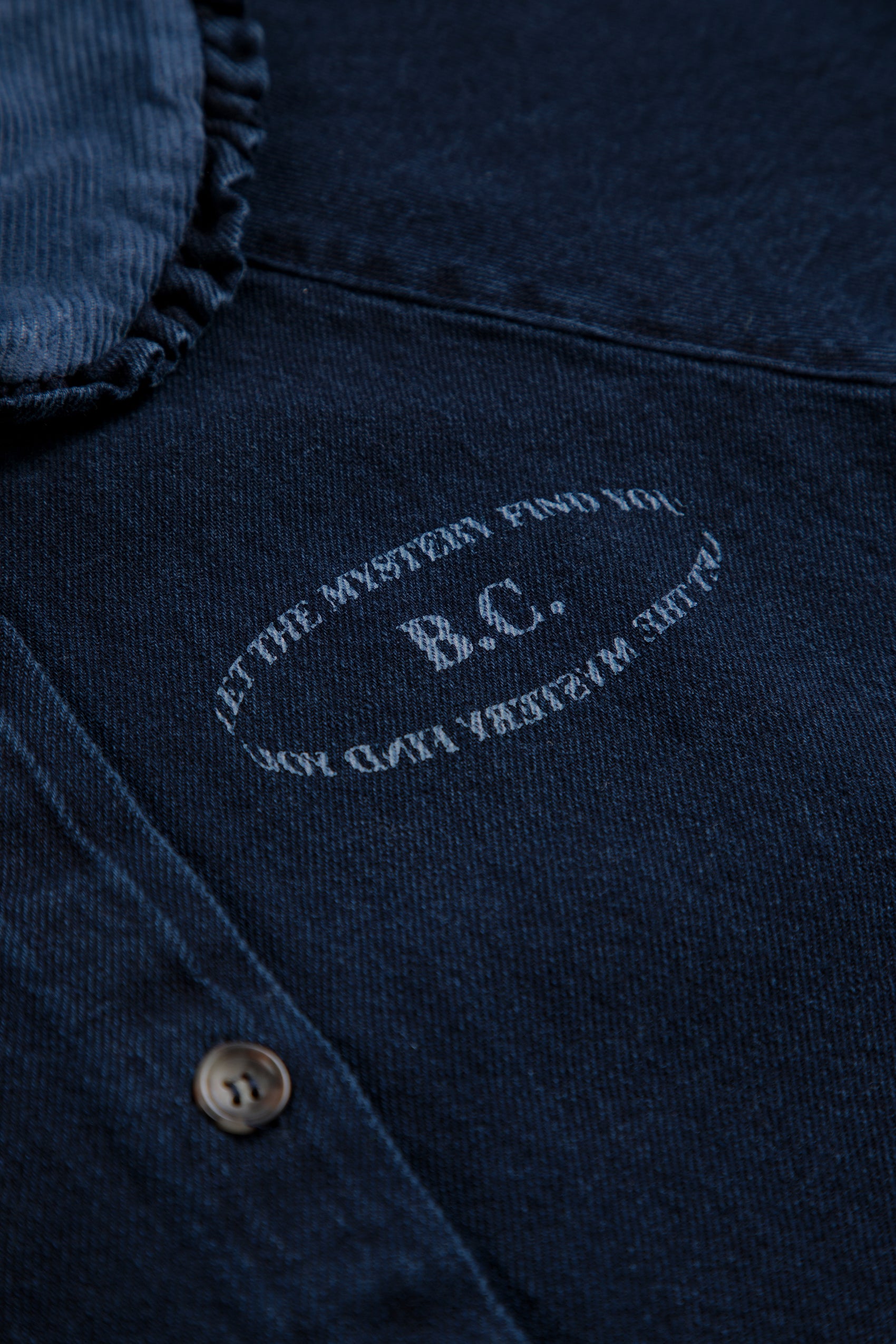 Mystery BC denim blouse