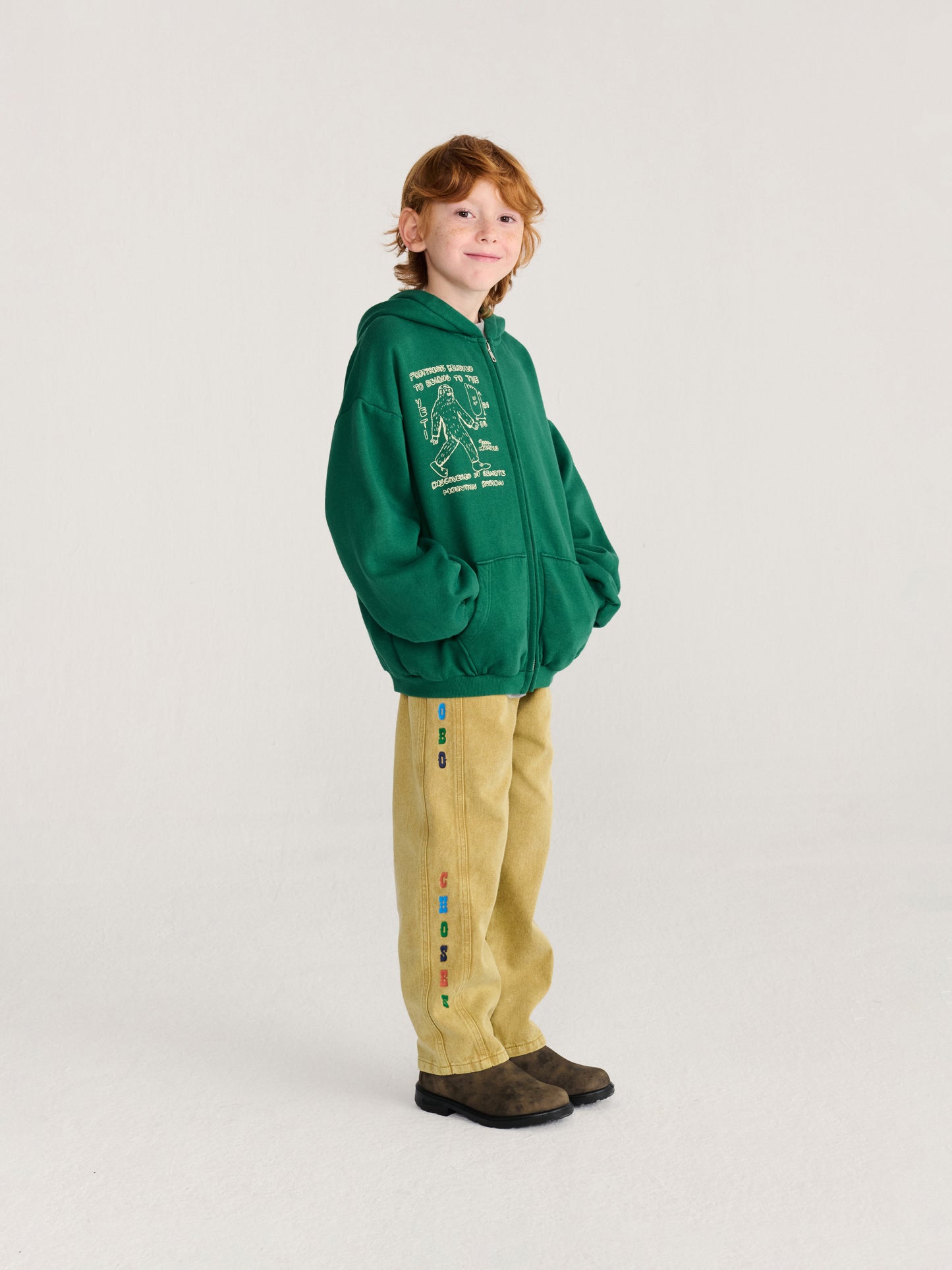 Mr. Footish zipped hoodie