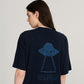 Pixel Abduction oversize T-shirt