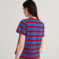 Striped cropped T-shirt