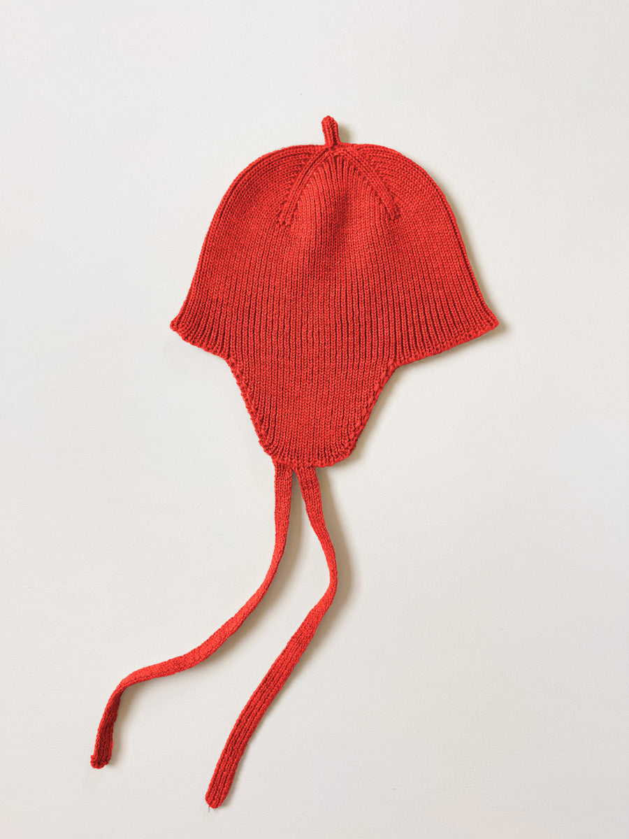 Kota - bonnet i merinoull - Red