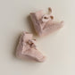 Booties - Apricot - 0-9 mnd