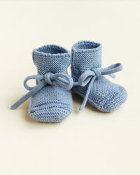 Booties - Light Blue - 0-9 mnd