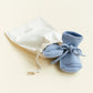 Booties - Light Blue - 0-9 mnd