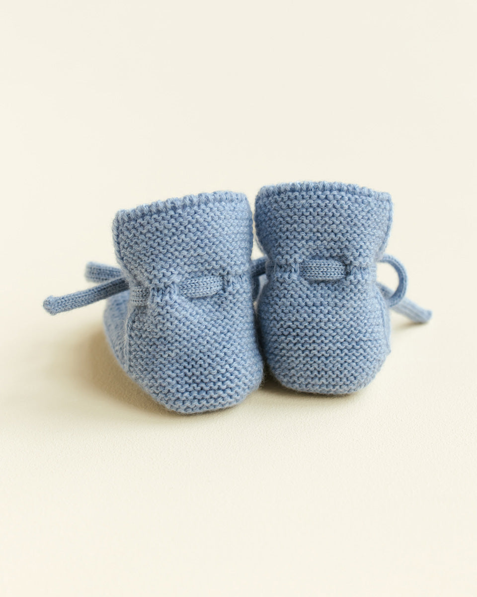 Booties - Light Blue - 0-9 mnd