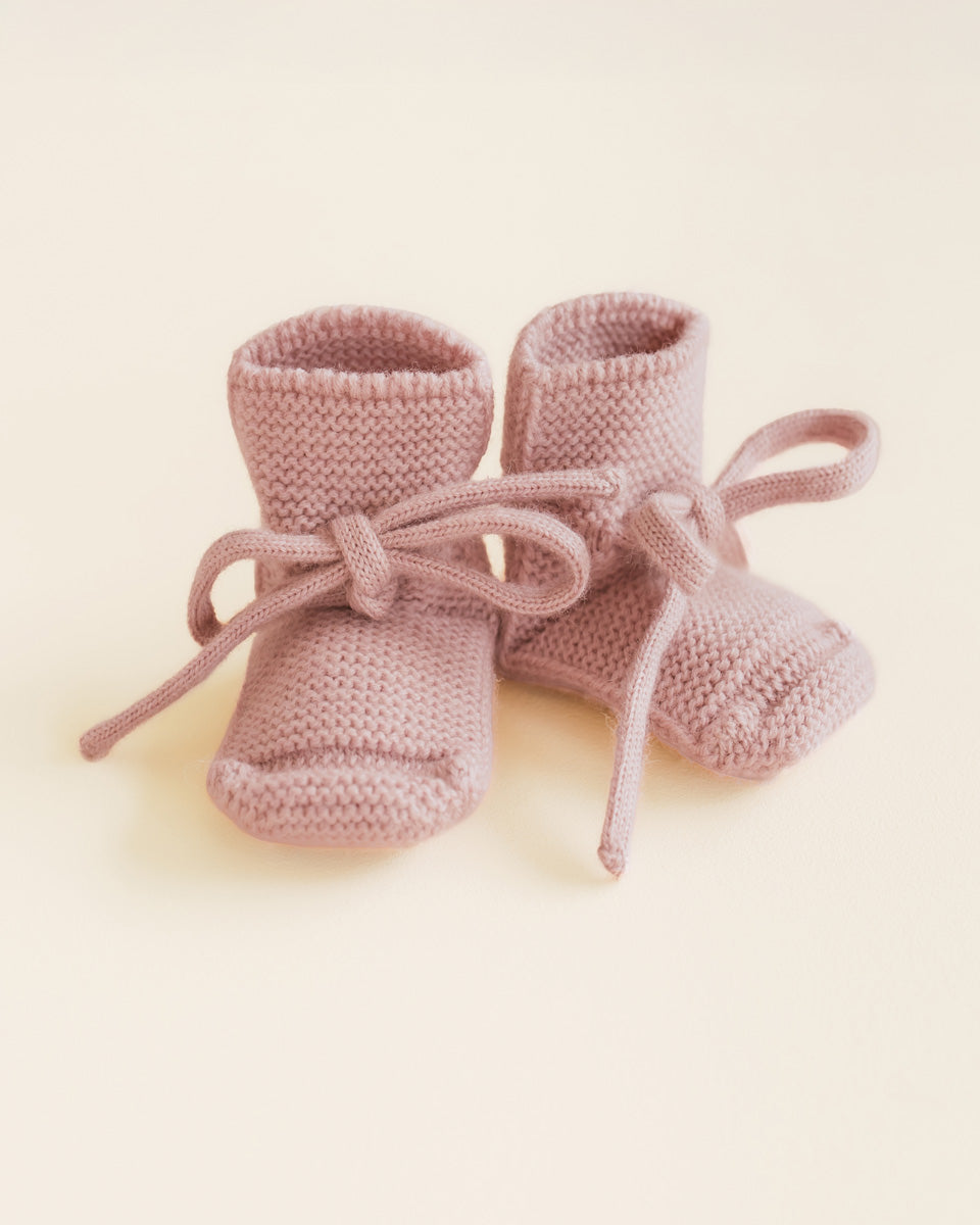 Booties - Powder - 0-9 mnd