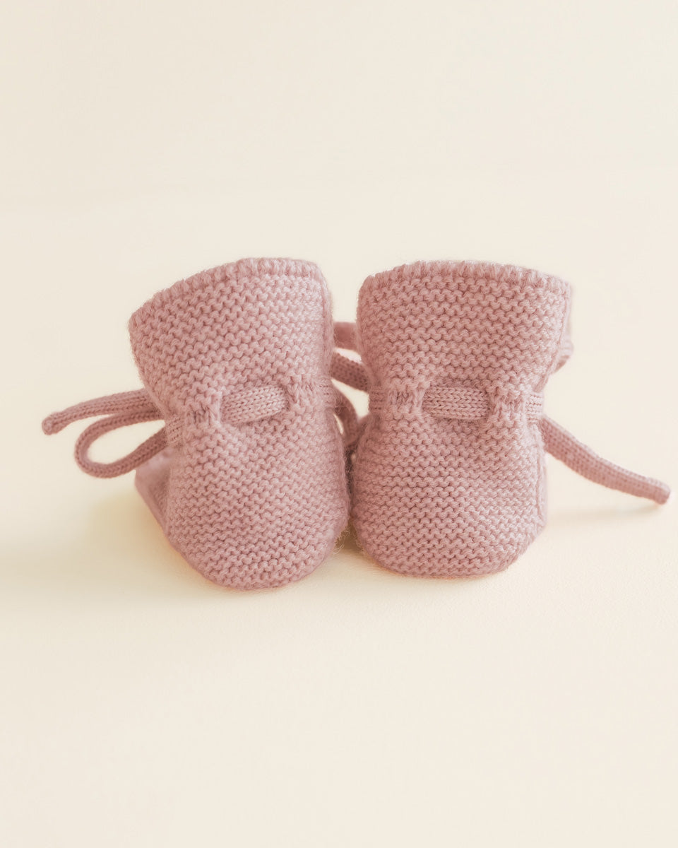 Booties - Powder - 0-9 mnd