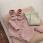 Booties - Powder - 0-9 mnd