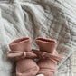 Booties - Powder - 0-9 mnd