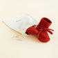 Booties - Red - 0-9 mnd