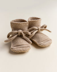 Booties - Sand - 0-9 mnd
