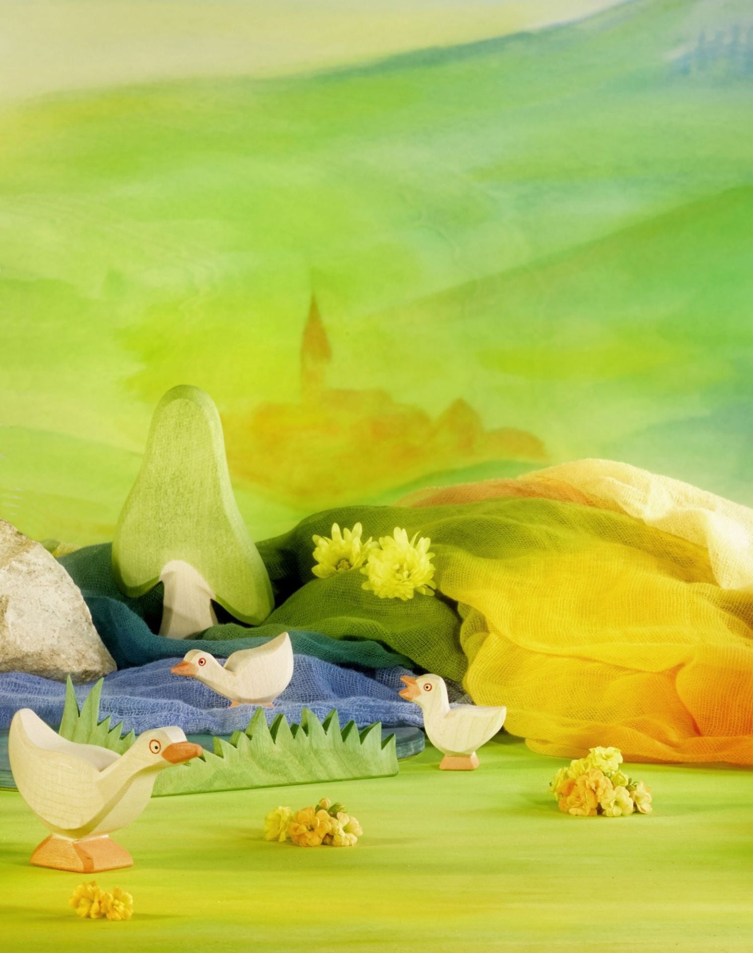 Goose standing - trefigur