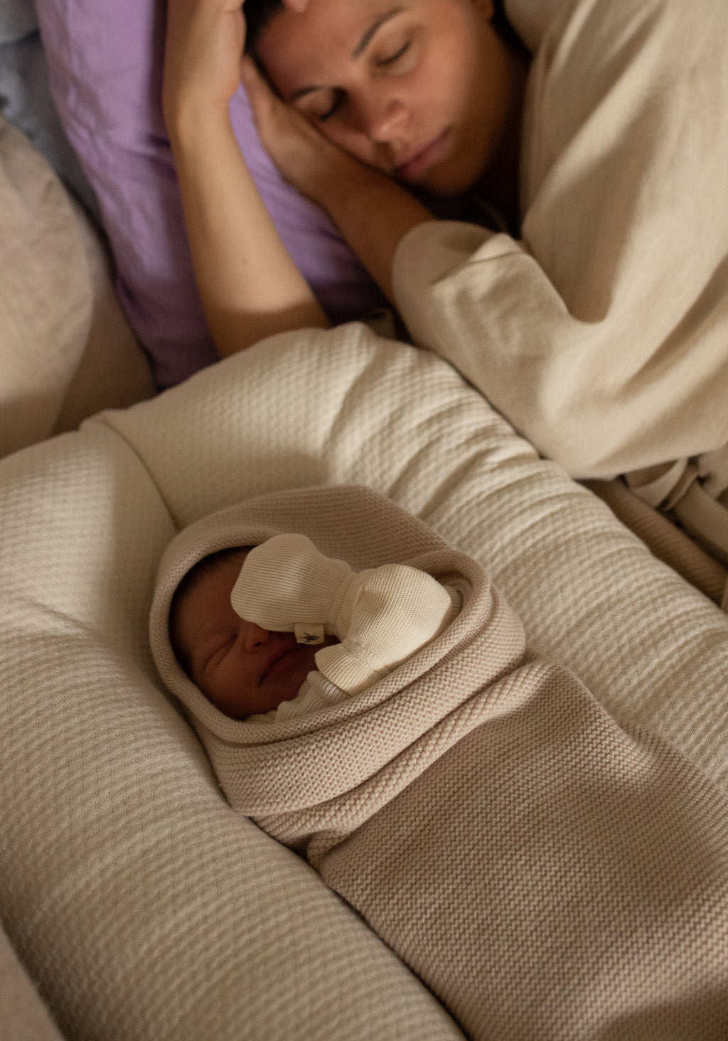 Cocoon babypose - Cream