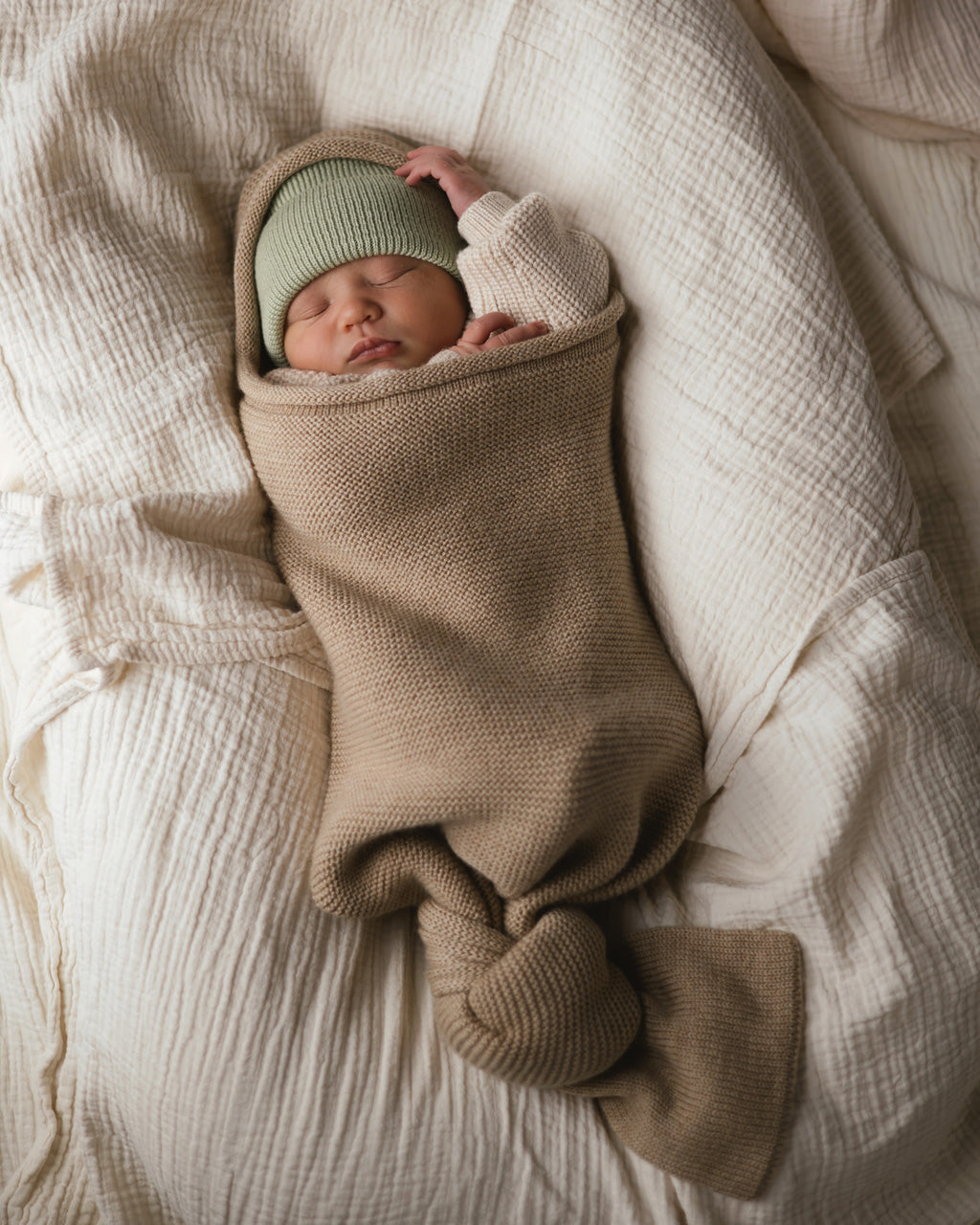 Cocoon babypose - Sand