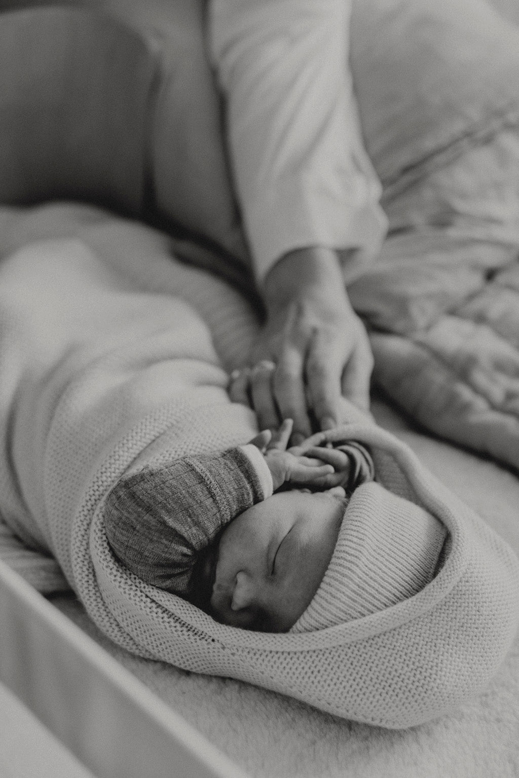 Cocoon babypose - Cream