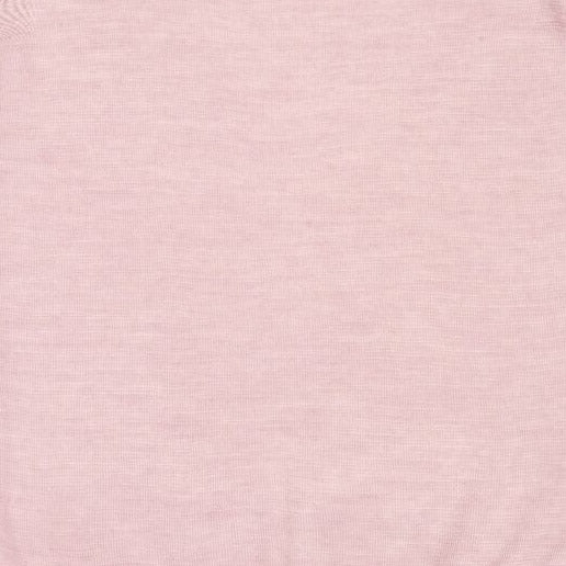 Leggings til barn - ull/silke - lys rosa