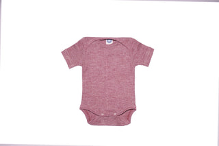 T-skjorte body - silke/ull/bomull