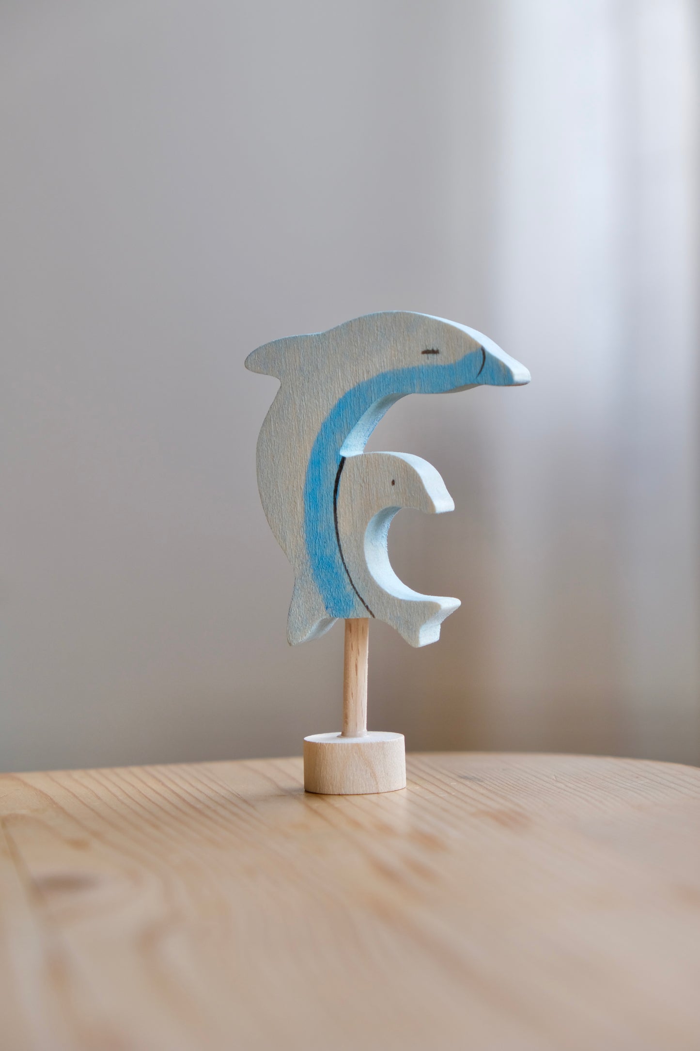 To delfiner til bursdagsring