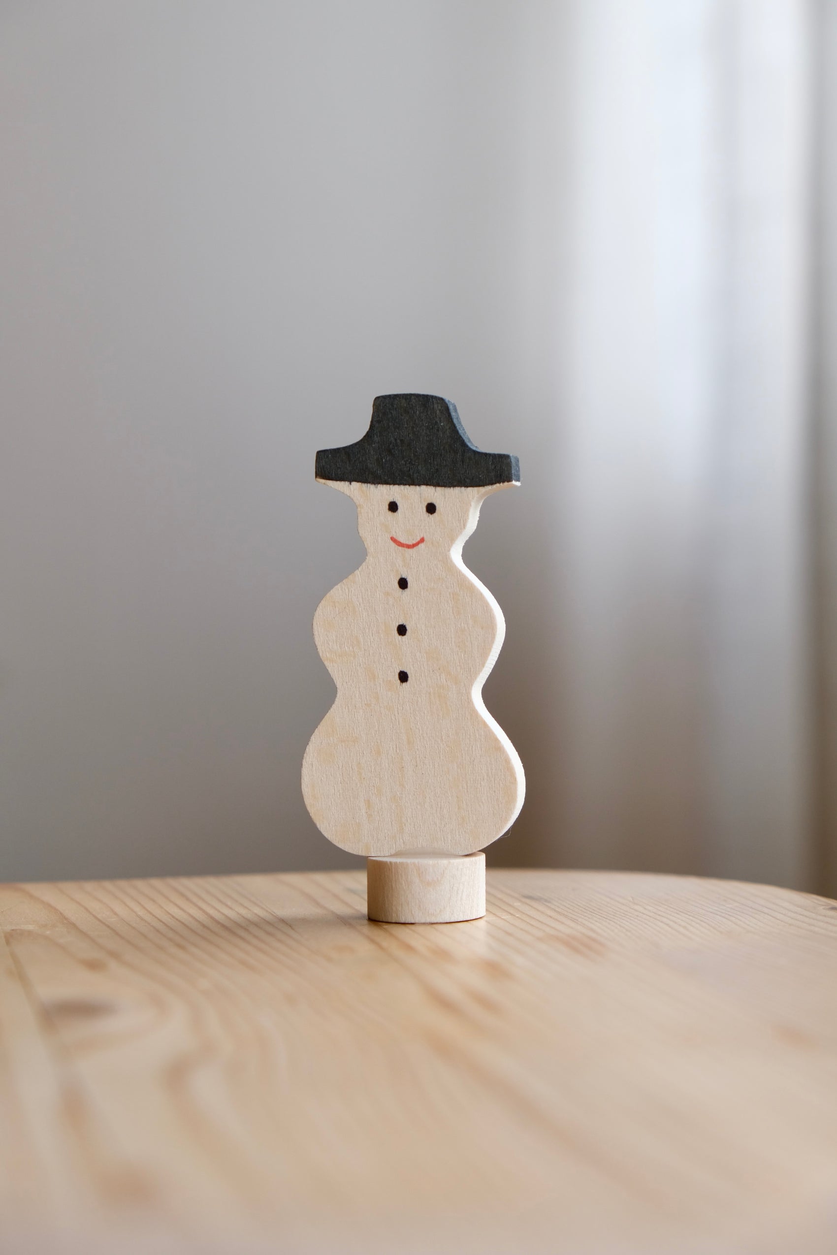 Snømenneske til bursdagsring