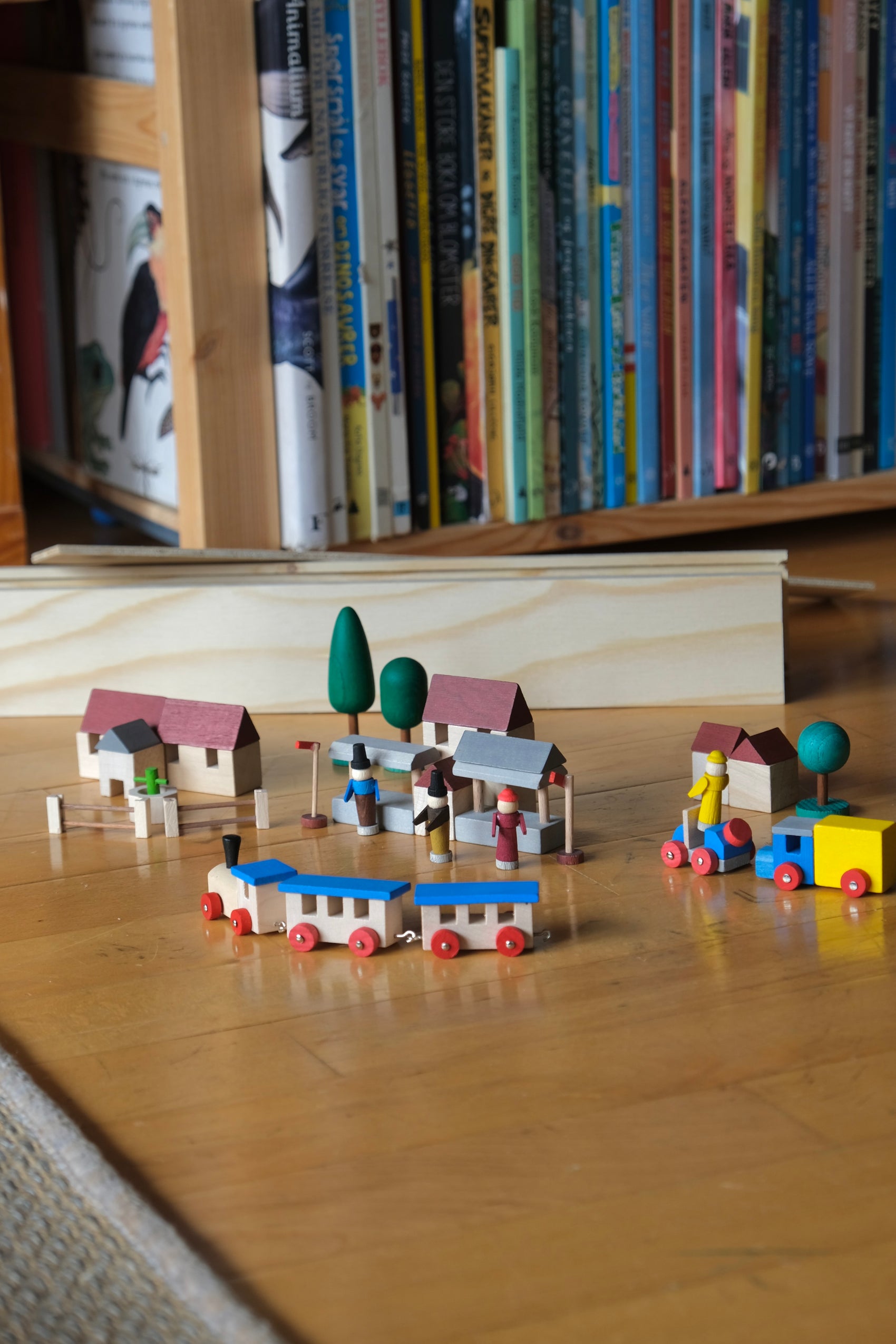 Togstasjon i treeske